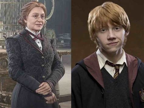 Hogwarts Legacy: How Professor Weasley Is Related。